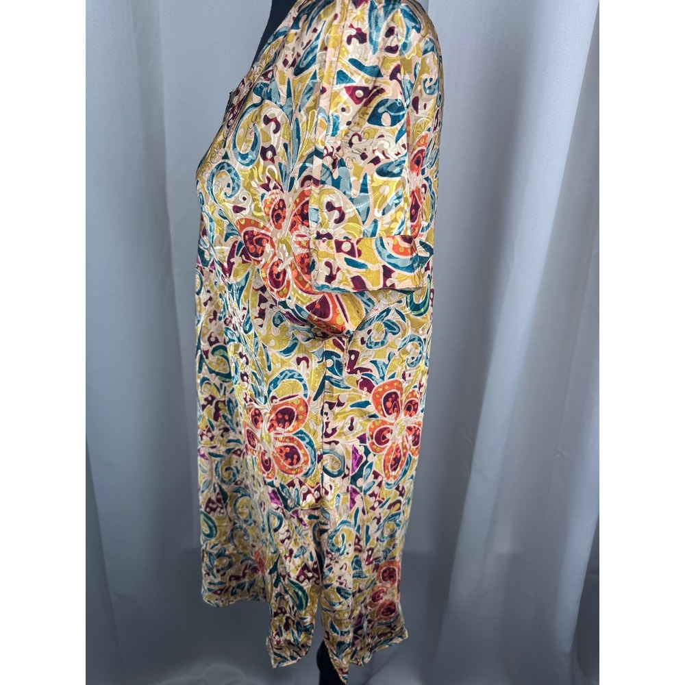 Vintage Victoria's Secret Gold Label Nightgown Floral Sleep Shirt Petite Small - Picture 5 of 8